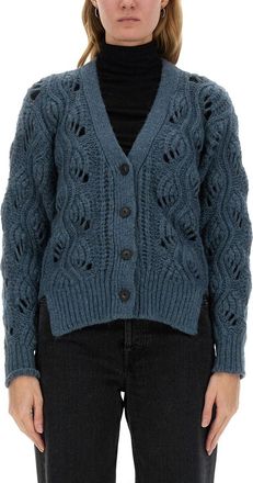 Mila Schön Alpaca Cardigan-Donna