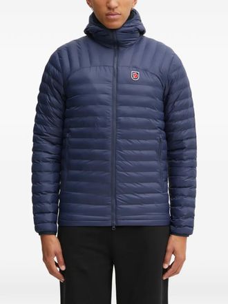 Fjällräven Expedition Lätt gewatteerd jack met capuchon - Blauw