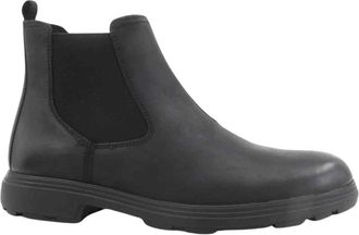 Geox U Meiern Chelsea Boot - Heren - Chelseaboots - Zwart - 44 EU - Leer - Schoenen