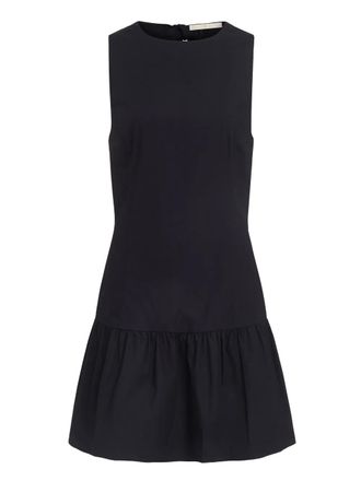 Marie Oliver Marilyn ruffle-hem mini dress - Black