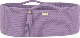 OEM Mois&eacute;s De Algod&oacute;n Boho Hecho A Mano Con Colch&oacute;n - Lila