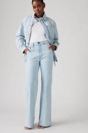 Levi's Vaqueros Ribcage Bell - Mujer - 27X34 - Azul / Eventually Sure