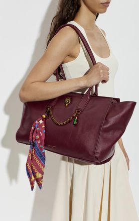 Kurt Geiger Sloane Shopper Bag, Womens, Burgundy