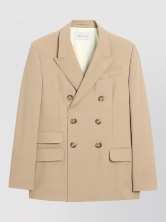 Ami wool jacket double breasted tailored design
