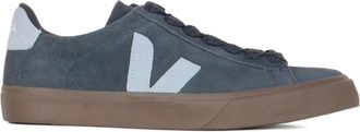 Veja Sneakers Campo con logo V - Blu
