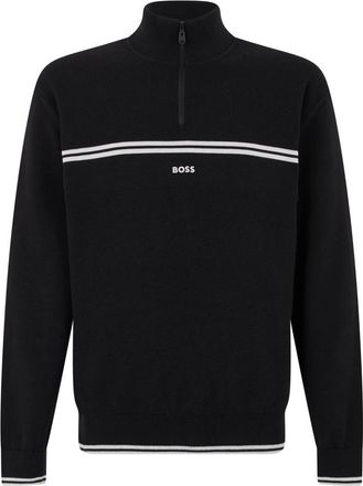 HUGO BOSS K_Zone QZ - - Knitwear - Uomo - Nero - S
