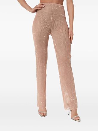 Santa Brands crystal-embellished trousers - Pink
