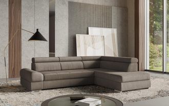 Sit&more Ecksofa »Broadway L-Form« mit verstellbaren Kopfteilen, wahlweise mit Bettfunktion