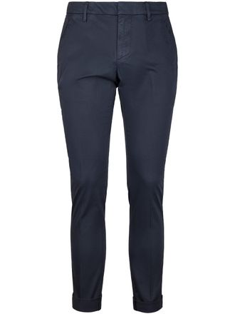 Dondup Slim Fit Trousers with Tapered Leg