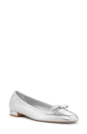 Stuart Weitzman Tully Loafer in Silver at Nordstrom Rack, Size 7.5