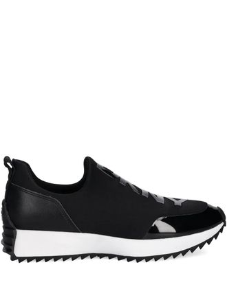 DKNY 35mm logo-detail sneakers - Black