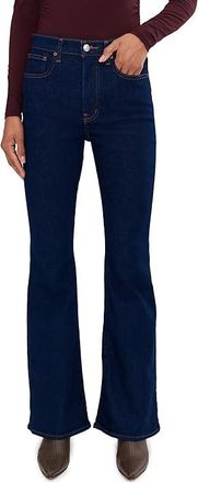 Madewell Stretch Flare In Rinse Wash Womens Jeans Carville Wash : 33 32, Cotton/Denim/Elastane