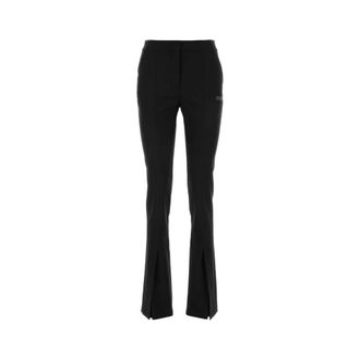 Off-white Dames, Broeken, Zwart, Maat: S Poliester