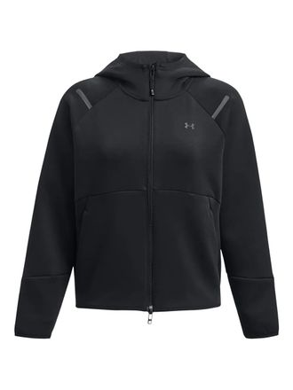 Under Armour Unstoppable zipped hoodie - women - Polyester/Elastane/Cotton - S - Black