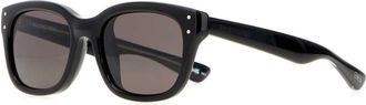 Balenciaga Black Acetate Sunglasses