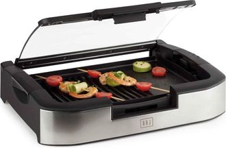 BOJ Boj - Plancha Asar Electrica Con Tapa Bbc-1800 1800 W