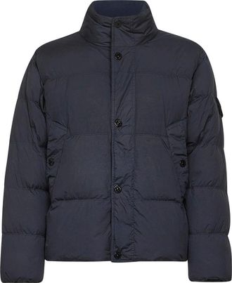 Stone Island Outerwears Blu-Uomo
