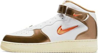 Nike Fitness, Heren, Veelkleurig, 44 1/2 EU, Leer, Air Force 1 Mid QS Jewel