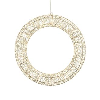 Luca Lighting Corona decorativa blanco h50xb50xl50cm