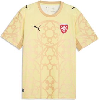 Puma x CZECHIA x SALEHE BEMBURY Goalkeeper Jersey Gold Moon Pebble Path 787096-84