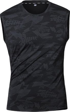 Generic Mens Camo Tank Tops Breathable Quick Dry Sport Bodybuilding Gym Athletic Workout Sleeveless Muscle T-Shirts Summer Cool Ice Silk Undershirt