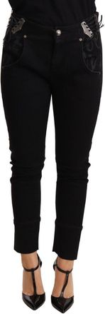 Ermanno Scervino Low Waist Skinny Slim Trouser CottonWomens Jeans