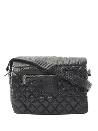 Chanel 2010-2011 Small Nylon Coco Cocoon Flap crossbody bag - Nero