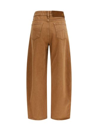 Jacob Cohen Five-Pocket Cotton Jeans - Brown