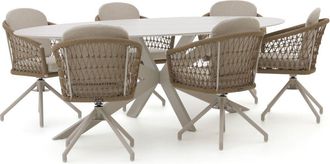 Manifesto Furniture Manifesto Tolmezzo/Furato 240cm dining tuinset 7-delig draaibaar