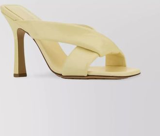 Bottega Veneta leather riva mules