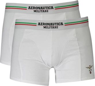 Aeronautica Witte Katoenen Heren Boxershorts - Heren - Onderbroek - Wit - 2XL - Katoen - Ondergoed