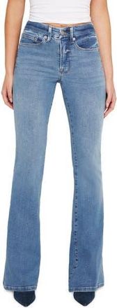 Good American Good Legs Flare Jeans in Indigo456 at Nordstrom Rack, Size 00