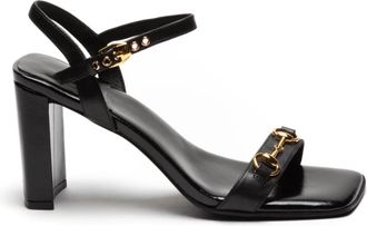 Jeffrey Campbell Mooie hoge hak sandalen zwart - Dames - Sandalen met hakken - Zwart - 39 EU - Schoenen