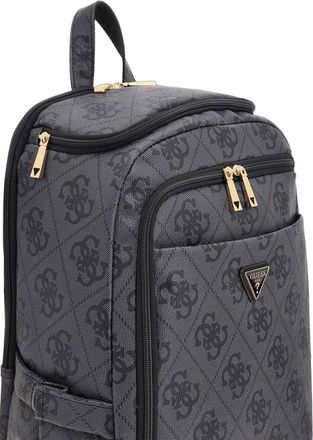 Guess Womens Backpack Coal Logo Polyurethane
