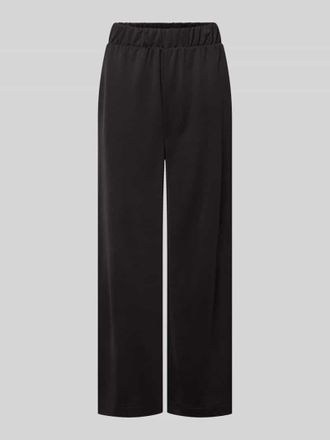 Jake*s Casual Gerade Hose aus Modal-Mix in Black, Gr&ouml;&szlig;e XXL
