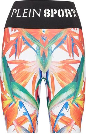 Plein Sport Sport Leggings - Dames - Korte sportbroeken - Veelkleurig - S - Fitness