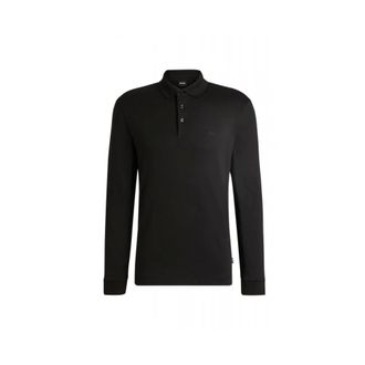 HUGO BOSS Heren, Tops, Zwart, Maat: 2XL Katoen