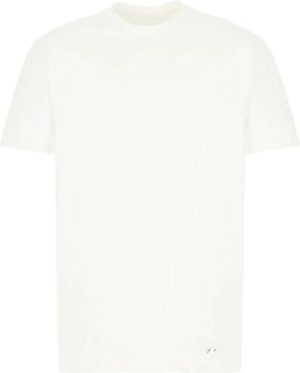 Jil Sander Casual Katoenen T-Shirt - Heren - T-shirts - Wit - XL - Katoen - Tops