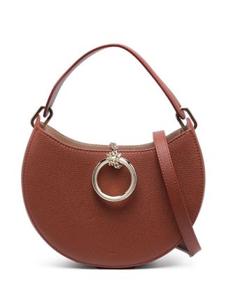 Chlo&eacute; Borsa tote Arlene piccola in pelle - Marrone