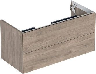 Keramag Geberit One Mueble Bajo Lavabo, 2 Cajones, 103.6x50.4x47cm