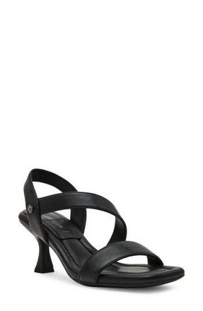 Anne Klein Johanna Slip On Kitten Heel Sandal in Black Pu at Nordstrom Rack, Size 9.5