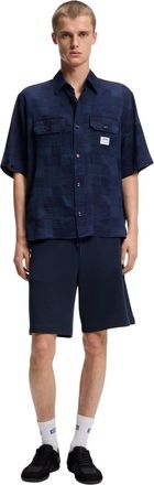 HUGO BOSS Hugo Ekyno-overhemd voor heren (Blauw)