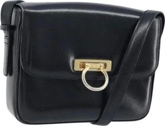 Celine Pre-owned Cross Body Bags, female, Black, Size: ONE SIZE Pre-owned Vintage Shoulder Bag