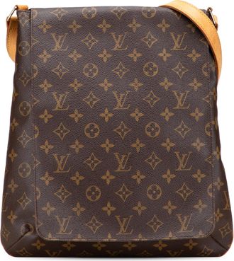 Louis Vuitton Pre-owned Womens Musette Salsa Shoulder Bag - Brown Textile - One Size