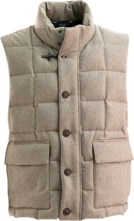 Fay Gilet trapuntato - Toni neutri
