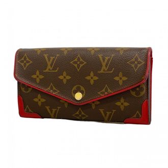 Louis Vuitton Brown Cerise Long Wallet (Bi-Fold) (Pre-Owned)