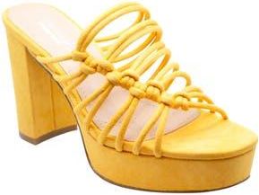 Charles by Charles David Meadow Platform Sandal in Tuscanyellow-Ms at Nordstrom Rack, Size 6.5