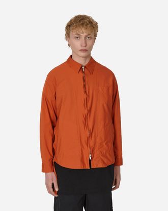 Undercover by Jun Takahashi Zip Up Shirt Orange