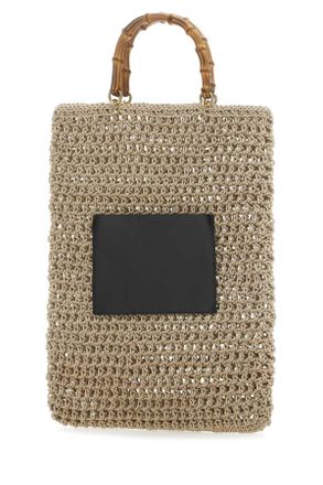 Jil Sander Womens Beige Rope Medium Shopping Bag 279 Borse A Mano