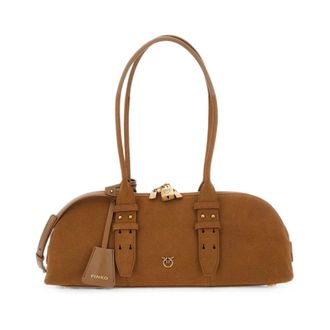 Pinko Shoulder Bag - female - PINKO - Shoulder Bags - Brown - ONE SIZE - Bags